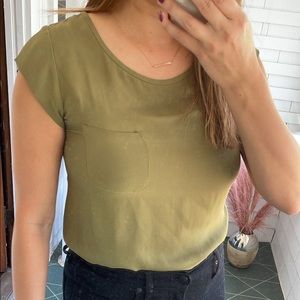 Green Equipment blouse